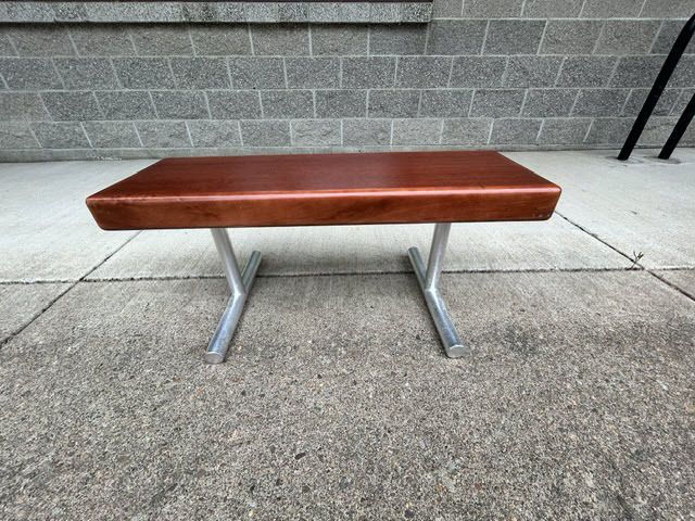 Solid Wood Locker Room Bench